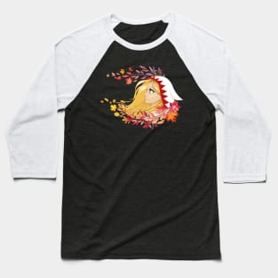 White Mage in Autumn Baseball T-Shirt